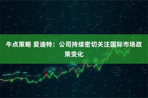 牛点策略 爱迪特：公司持续密切关注国际市场政策变化
